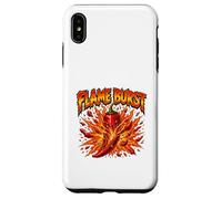 Graphique Explosion de Poivre épicé Flame Burst Coque pour iPhone XS Max