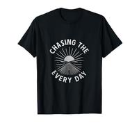 Graphique fantaisie Chasing The Horizon Every Day Trucker Driver T-Shirt