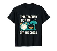 Graphique Fantaisie This Teacher is Off The Clock T-Shirt