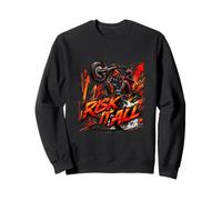 Graphique Fearless Rider Stunt Action Speed Sweatshirt
