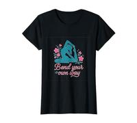 Graphique Floral Yoga Mindfulness à Votre façon T-Shirt