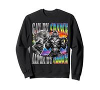 Graphique Gay by Chance Alpha by Choice Alpha Wolf LGBT Sigma Sweatshirt