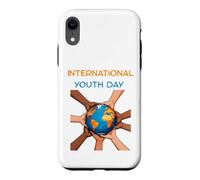 Graphique Globe Journée Internationale de la Coque pour iPhone XR
