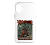 Graphique Gothique Vampurr The Curse of Cawthorne Manor Coque pour iPhone 16 Plus