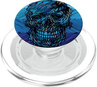 Graphique graffiti coloré Crâne Street Art Style Skull PopSockets PopGrip pour MagSafe