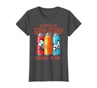 Graphique Hip Hop Graffiti 50e Anniversaire - Depuis 1975 T-Shirt, Femme, Chiné Foncé, L