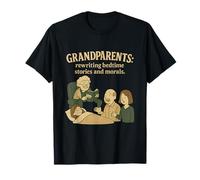 Graphique Histoires du Coucher Humour Grandparents T-Shirt