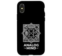 Graphique Hors Ligne Analog Mind Digital Detox Unplugged Coque pour iPhone X/XS