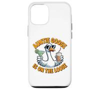 Graphique Humoristique Auntie Goose on The Loose Coque pour iPhone 12/12 Pro