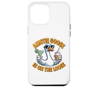Graphique Humoristique Auntie Goose on The Loose Coque pour iPhone 12 Pro Max
