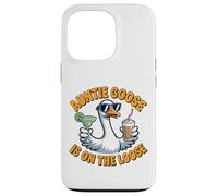 Graphique Humoristique Auntie Goose on The Loose Coque pour iPhone 13 Pro