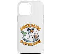 Graphique Humoristique Auntie Goose on The Loose Coque pour iPhone 13 Pro Max