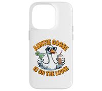 Graphique Humoristique Auntie Goose on The Loose Coque pour iPhone 14 Pro