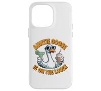 Graphique Humoristique Auntie Goose on The Loose Coque pour iPhone 14 Pro Max