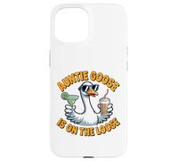 Graphique Humoristique Auntie Goose on The Loose Coque pour iPhone 15
