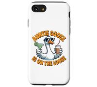 Graphique Humoristique Auntie Goose on The Loose Coque pour iPhone SE (2020) / 7/8