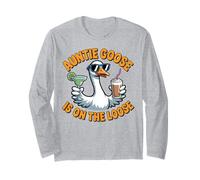 Graphique Humoristique Auntie Goose on The Loose Manche Longue