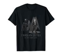 Graphique humoristique avec inscription « I Was An Extra In My Own Life » T-Shirt