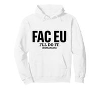 Graphique Humoristique avec Phrase linguistique du Patrimoine roumain Sweat à Capuche