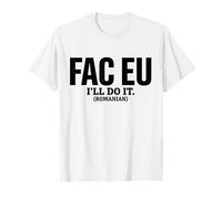 Graphique Humoristique avec Phrase linguistique du Patrimoine roumain T-Shirt