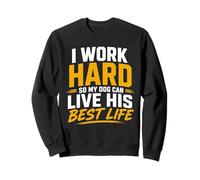 Graphique Humoristique de Travail du propriétaire de Chien Sweatshirt
