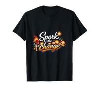 Graphique Humoristique d'électricien Spark The Change T-Shirt