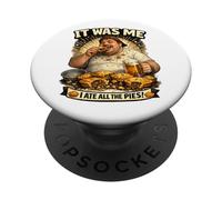 Graphique Humoristique « It Was Me I Ate All The Pies » PopSockets PopGrip Adhésif