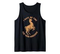 Graphique Humoristique Lama I Have No Time for Your Nonsense Vintage Débardeur