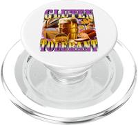 Graphique Humoristique pour Amateur de Pain de bière tolérant au Gluten PopSockets PopGrip pour MagSafe