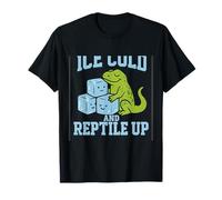 Graphique humour Ice Cold and Reptile Up Lizard T-Shirt
