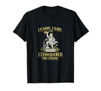 Graphique « I Came I Saw I Conquered The Course Golf » T-Shirt