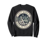 Graphique I Don't Wanna Be Where The People are Mermaid Sweatshirt
