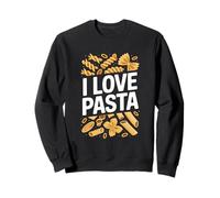 Graphique I Love Pasta Food Lover Sweatshirt