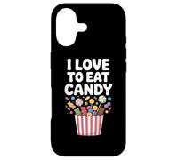 Graphique I Love to Eat Candy Fun Treat Coque pour iPhone 17
