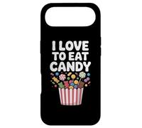 Graphique I Love to Eat Candy Fun Treat Coque pour iPhone Air