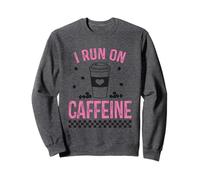 Graphique I Run On Caffeine Energy Boost Sweatshirt