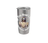 Graphique « If You Don't Sin, I Died For Nothing Sarcastic Jesus » Gobelet isotherme en acier inoxydable double paroi