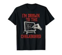 Graphique I'm Drawn to The Chalkboard Teacher School Student T-Shirt
