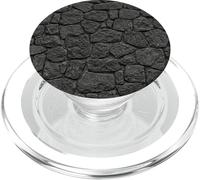 Graphique Industriel de Structure de Grille de Fragment Abstrait Sombre PopSockets PopGrip pour MagSafe