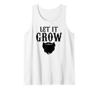 Graphique Let It Grow Beard Débardeur