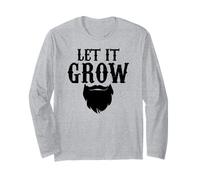 Graphique Let It Grow Beard Manche Longue