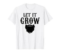Graphique Let It Grow Beard T-Shirt