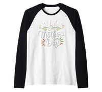 Graphique Ma première fête des mères pour les nouvelles mamans Manche Raglan