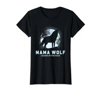 Graphique Mama Wolf Leader of The Pack Full Moon T-Shirt Graphique avec Valeur