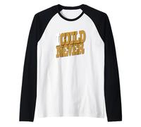 Graphique marron I Could Never Brown Manche Raglan