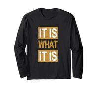 Graphique Marron It's Like That Manche Longue
