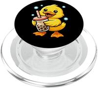 Graphique Mascotte de Canard Bubble Tea PopSockets PopGrip pour MagSafe