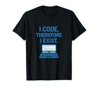 Graphique mathématique I Code Therefore I Exist Engineering T-Shirt
