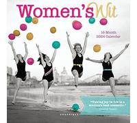 Graphique Mini calendrier mural 2024 pour femme | 17,8 x 17,8 cm | Papier épais | Organiseur de maison et de bureau | Grande grille mensuelle | 3 langues et jours fériés marqués | Page d'aperçu de 4