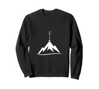 Graphique Minimal Mountain Signal Summit Line Sweatshirt